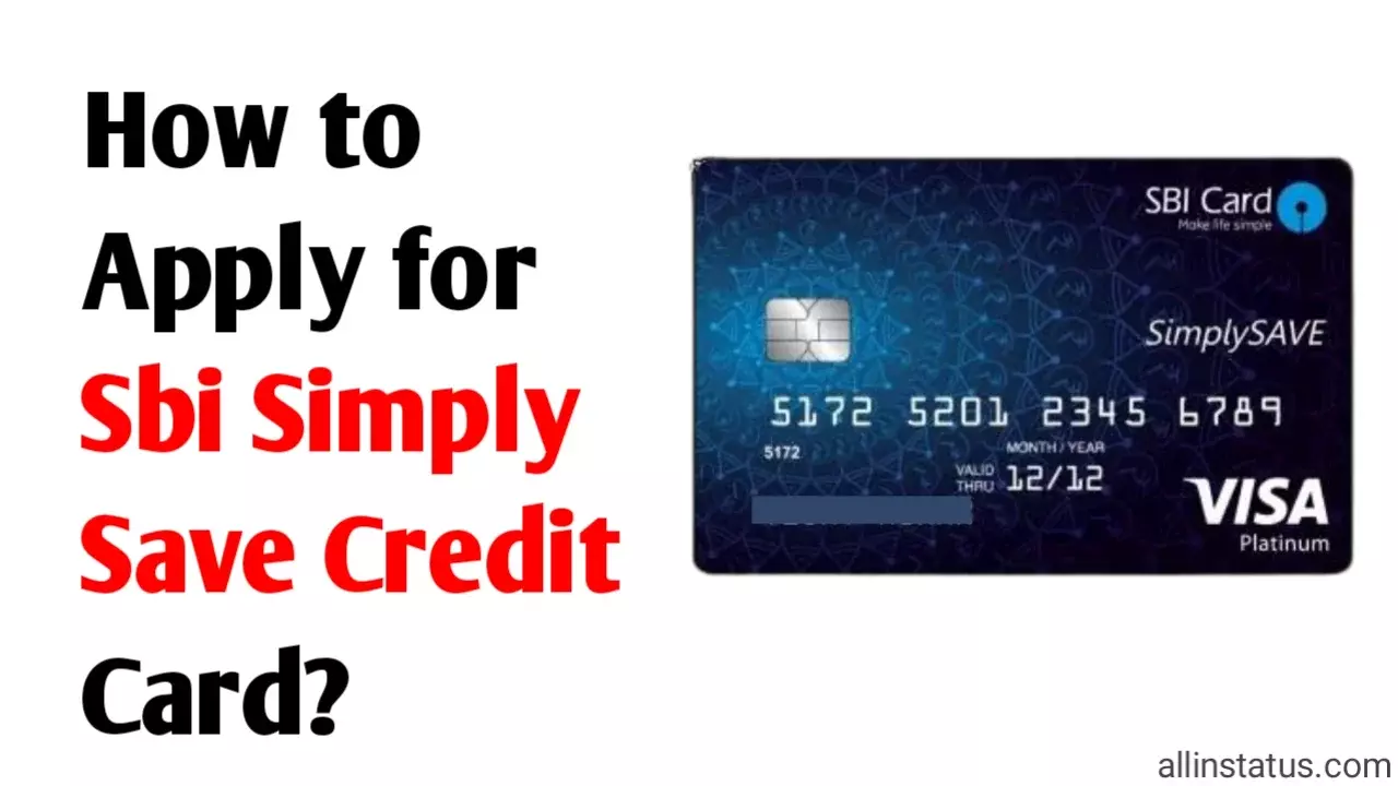 SBI Simply Save Credit Card Benefits in English