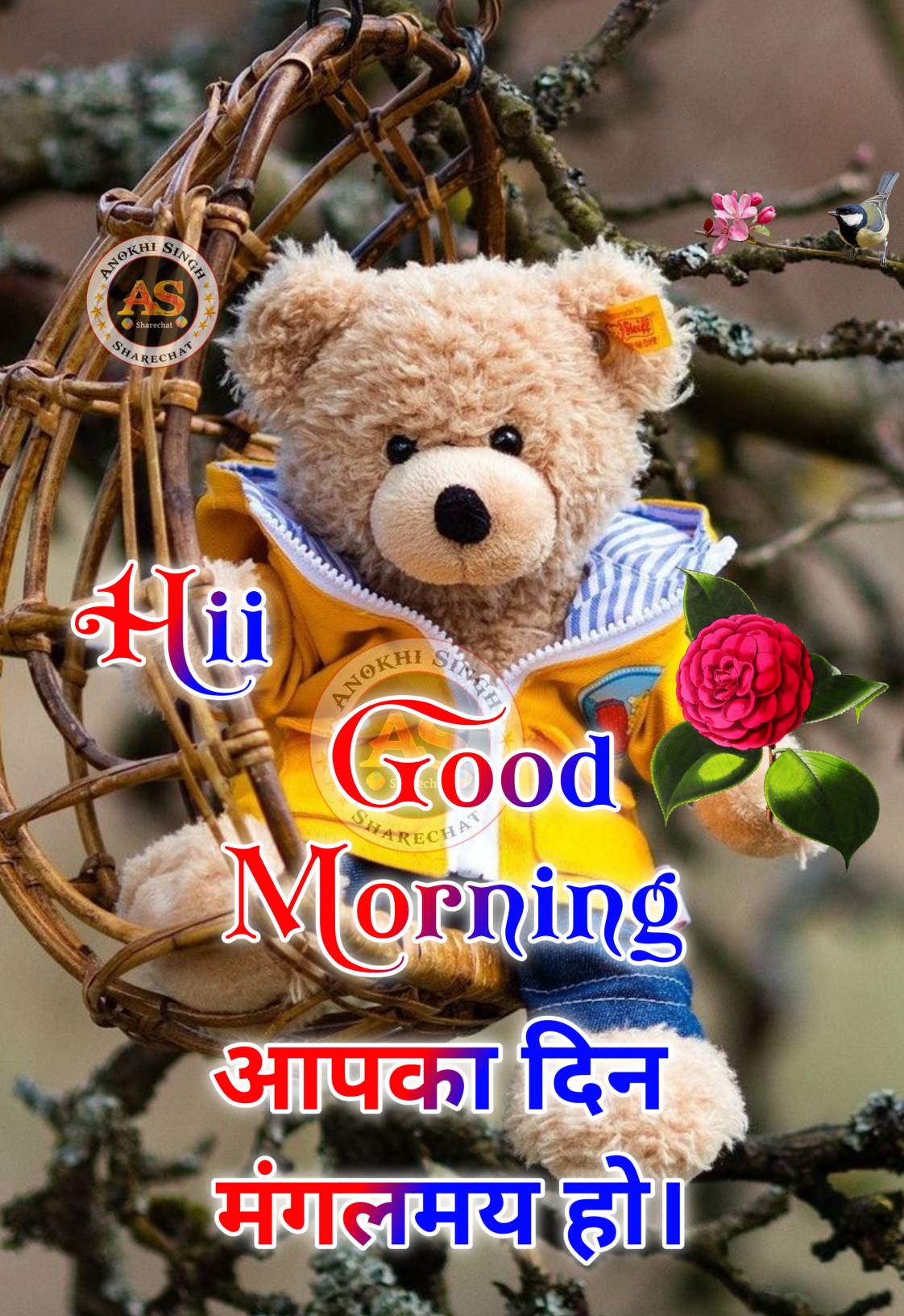 WhatsApp Good Morning Hindi ()